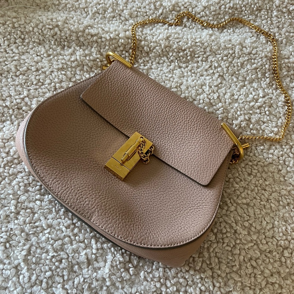 Pink Beige Chloe Handbag in great Condition 🎀 - Picture 1 of 8